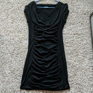 Black cocktail dress